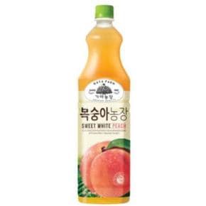 가야농장 복숭아 1.5L x4개 ..