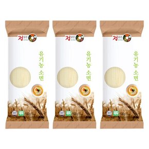 삼화제분 정담은 유기농 소면 국수 600g  x 3개