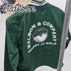 (한국매장제품) 말본골프 여성골프웨어 인베스트 인 바람막이 초록색 골프자켓
