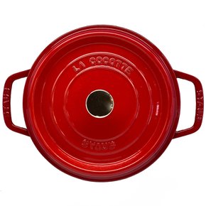 스토브 staub 냄비 양손 냄비 피코 코콧 라운드 22cm 체리 1102206 40509-825-0 법랑 []