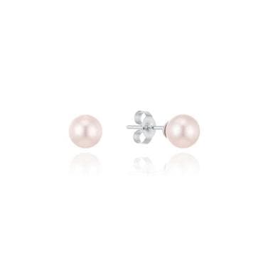 로이드 블라썸핑크 진주 귀걸이(6mm) LLES25242S