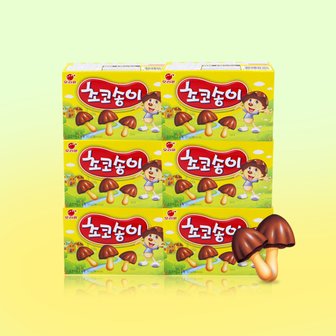 너만아는과자점 오리온 과자 초코송이 50g 1p x 6개/ 초코스틱