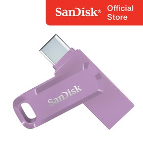 USB 메모리 SDDDC3 울트라 듀얼 GO C타입 OTG 256GB 256기가 USB 3.2 Gen1 라벤더 퍼플