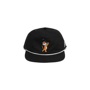 말본 타이거 버킷 스냅백 블랙 MALBON Tiger Buckets Snapback