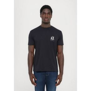 Armani Exchange 아르마니 익스체인지 기본 티셔츠 - 딥 네이비 7468818