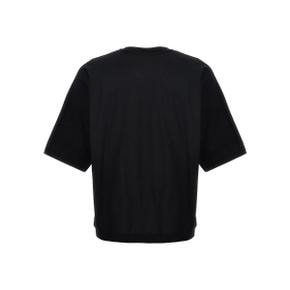 [이세이미야케] Short Sleeve T-Shirt HP46JK31015 Black