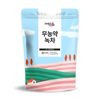 차예마을 국내산 무농약 녹차 30티백..