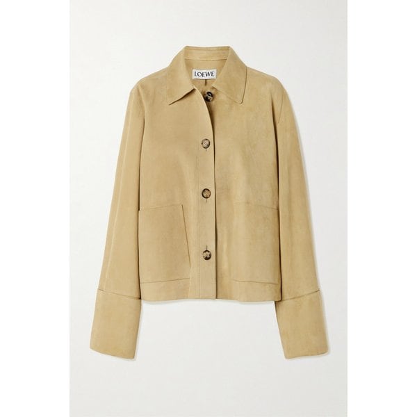 패널 스웨이드 재킷 46376663162959144