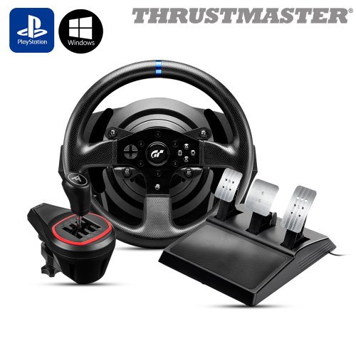 트러스트마스터 T300 GT 레이싱휠, TH8S 쉬프터 패키지(PS5,PS4,PC용) SSG