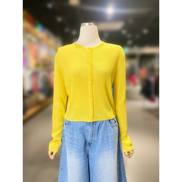 [여주점] 백 리본 자수 가디건 (BAKCA4631)