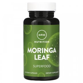 엠알엠 Nutrition (MRM 뉴트리션) 엠알엠 Nutrition, 모링가 잎, 600mg, 베지 캡슐 60정
