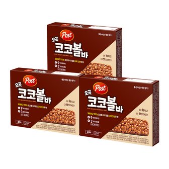  포스트 오곡 코코볼바 132g 3개