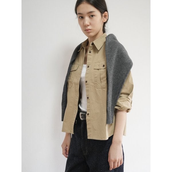 Bio Washed Work Shirts (Beige)