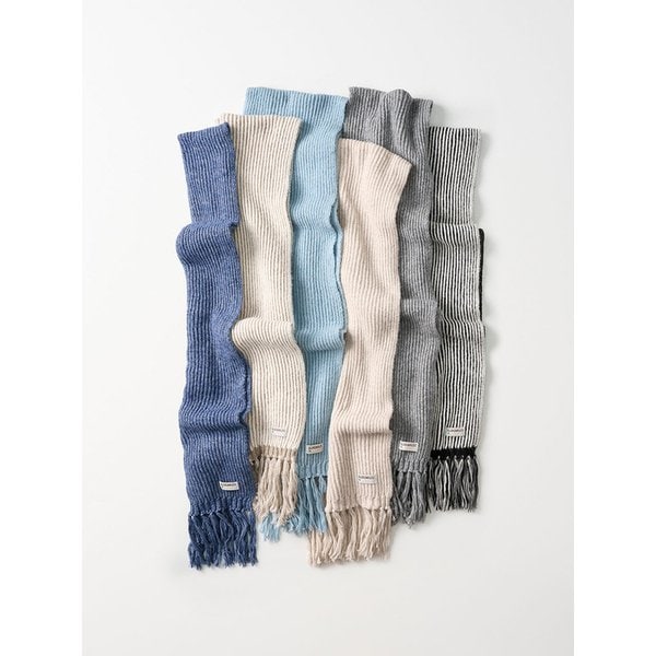 [리퍼브]Rain Tassel Knit Muffler (6 Colors)