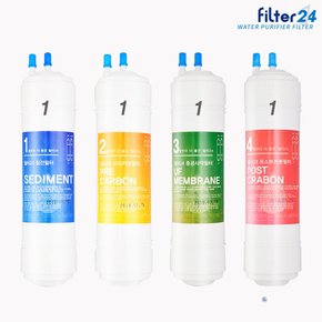 한일월드 필레오-801UF 정수기필터 호환 전체세트 (10인치 1+1+1+1)