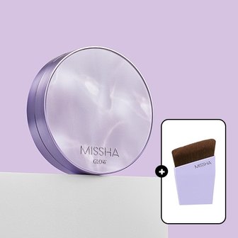 MISSHA 글로우 레이어링 핏 쿠션 (4종 택1)+GIFT브러쉬