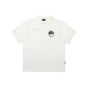 말본 버킷 베이직 피케 티셔츠 OFF WHITE (MAN) M4121PTS80OWT