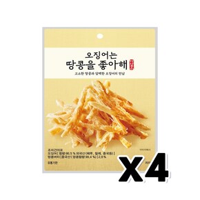 오징어는 땅콩을 좋아해 술안주간식 55g x 4개