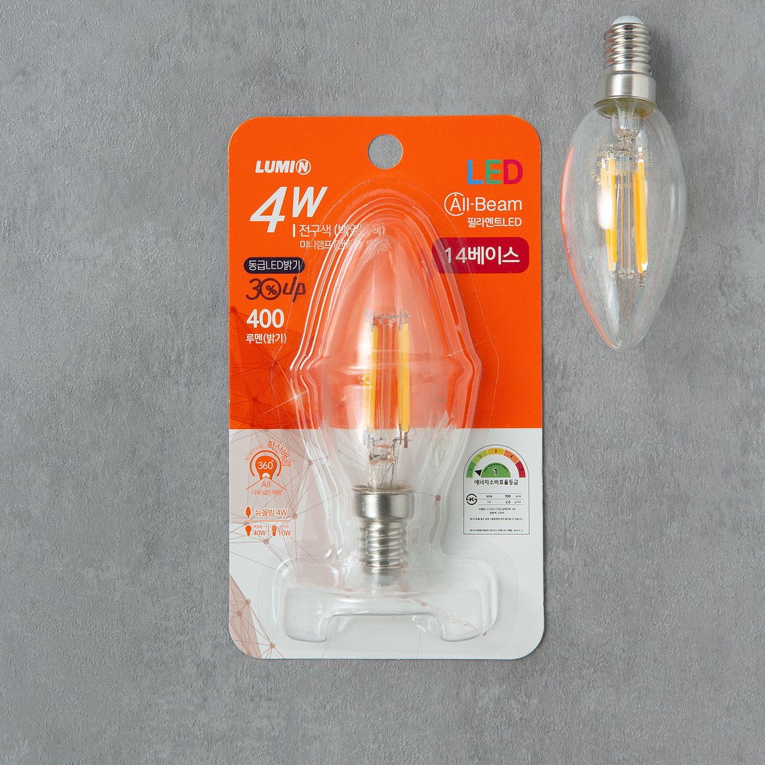 올빔 LED 4W(전구)_캔들형 E14, 믿고 사는 즐거움 SSG.COM