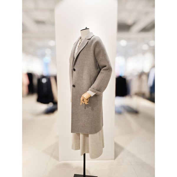 [파주점] [더아이잗컬렉션]울 캐시미어 싱글 핸드메이드 코트 CRCA0CTM21