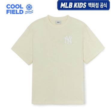 MLB키즈 [백화점 공식]25SS  스로고 썸머포티브 베이직 스몰 티셔츠  7ATSB3353-50NBL