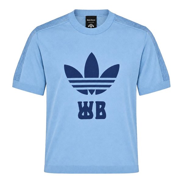 확대된 대표 [해외배송] 웨일스 보너 클리어 스카이 코튼 블렌드 티셔츠 KW8037CLEAR SKY B0482525664