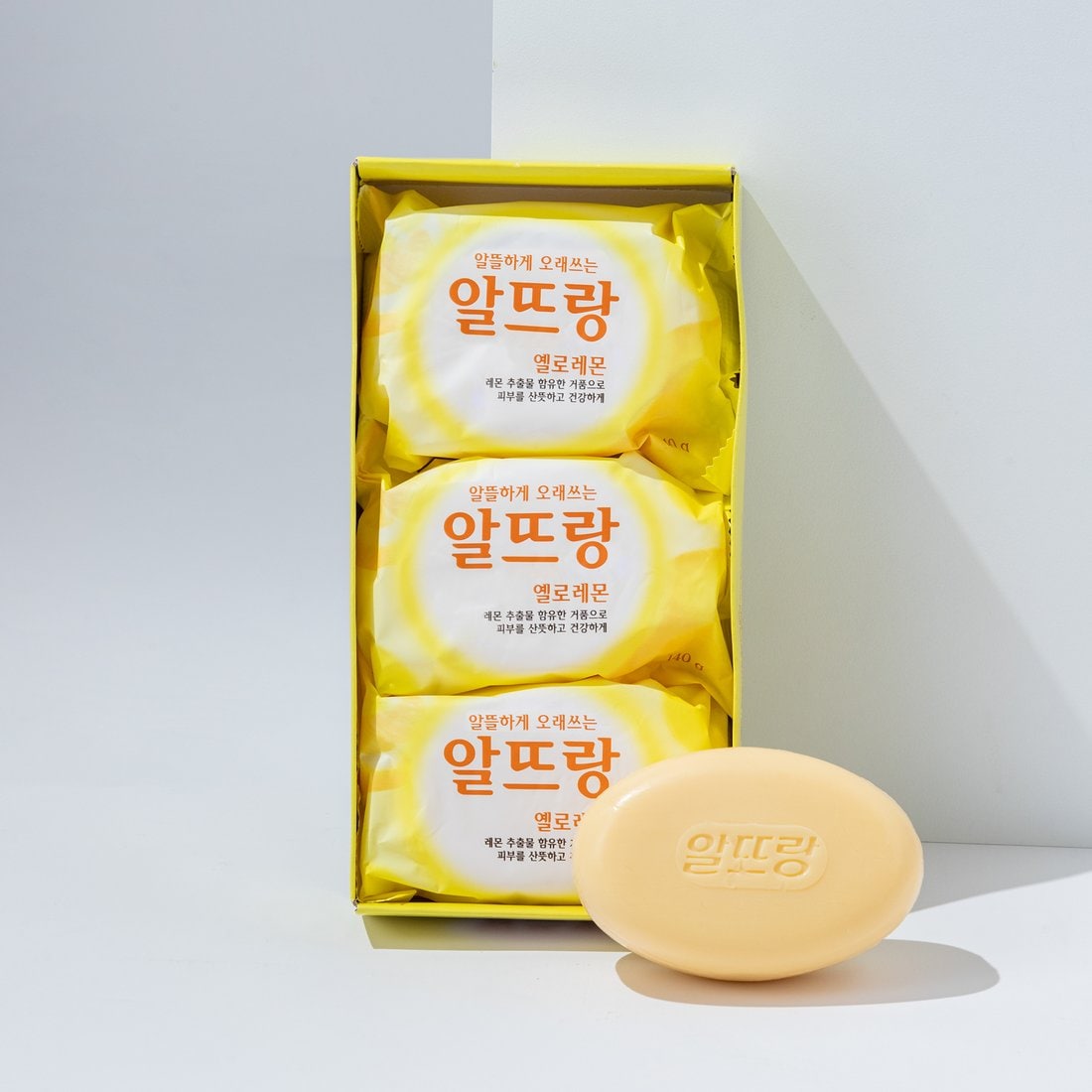 알뜨랑비누140g*3입(옐로우), 믿고 사는 즐거움 SSG.COM