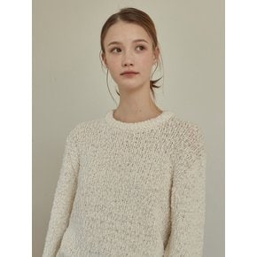 j1076 oat u-neck knit (ivory)