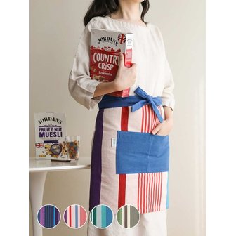오리고 오가닉 수제면 허리 앞치마 4color