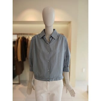 CC콜렉트 [여주점] 씨씨콜렉트 밑단스트링퍼프슬리브블라우스 E262msc148