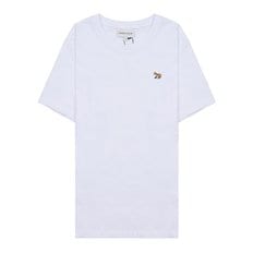 [메종 키츠네] SS25 여성 베이비 폭스패치 티셔츠 MW00110KJ0008 P100