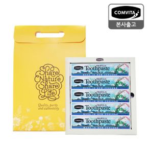 해피콜 치약 선물세트(100G 5개) 본사정품 본사출고