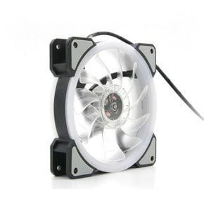 PC 케이스쿨러 정 후면 LED 쿨러 120mm 화이트