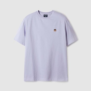 후아유 Steve Head Patch Short Sleeve T-shirt  WHRPE2592U