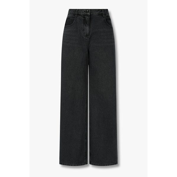 기모 세미 와이드 데님 팬츠 7125455702199