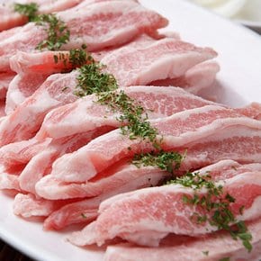 돼지고기 통 가브리살 1kg