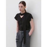 [Drama Signature] Summer Tie-Collar Silky Blouse_3color