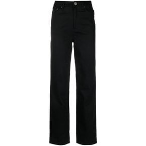 Pant Rotate Womens Pants 100533100 TWILL BLACK BLACK