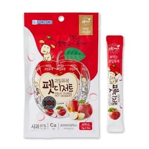 포켄스 과일퓨레 펫디저트 사과 15gX7개입