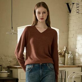 소프트 브이넥 니트 3종