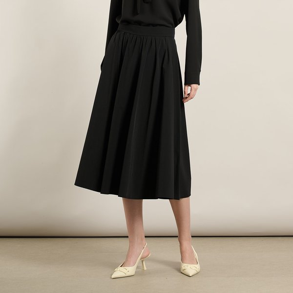 [여주점] 올앤선드리 플레어 셔링 스커트 A5F8S212