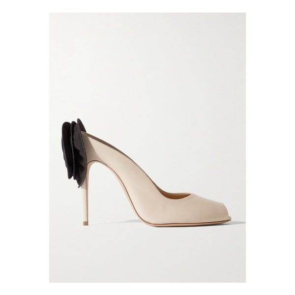 마그다부트림 튤 아플리케 가죽 뮬 1647597326243178