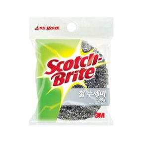 스카치브라이트 철 수세미 45g MSBL45 3M