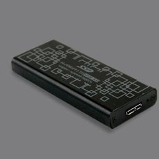 USB 외장 케이스 SSD 블랙 USB 3.0 NGFF (M.2)_WBD736A