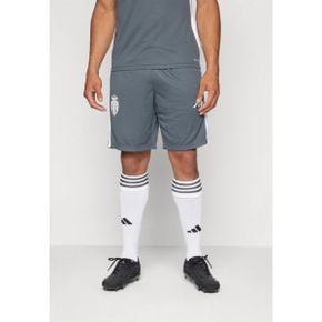 5154954 Kappa Gara AS MONACO TRAINING SHORT PLAYER + GK - Club wear grey/white