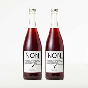 NON 7 스튜드 체리 커피 Stewed Cherry & Coffee 무알콜 와인 750ml 2병