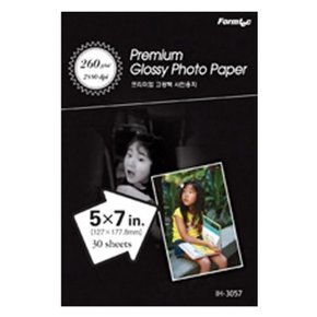 폼텍 프리미엄 포토용지(인화지) IH-3057 5x7 260g/ (WC87108)