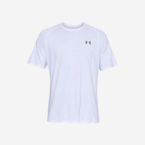 언더아머 테크 2 숏 슬리브 화이트 오버캐스트 그레이 Under Armour Tech 2.0 Short Sleeve Whit