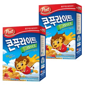 포스트 콘푸라이트 1/3 슈거라이트 530g 2개