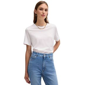 우먼 BOSS by Womens Relaxed-Fit 티셔츠 - 화이트 18292849 440262